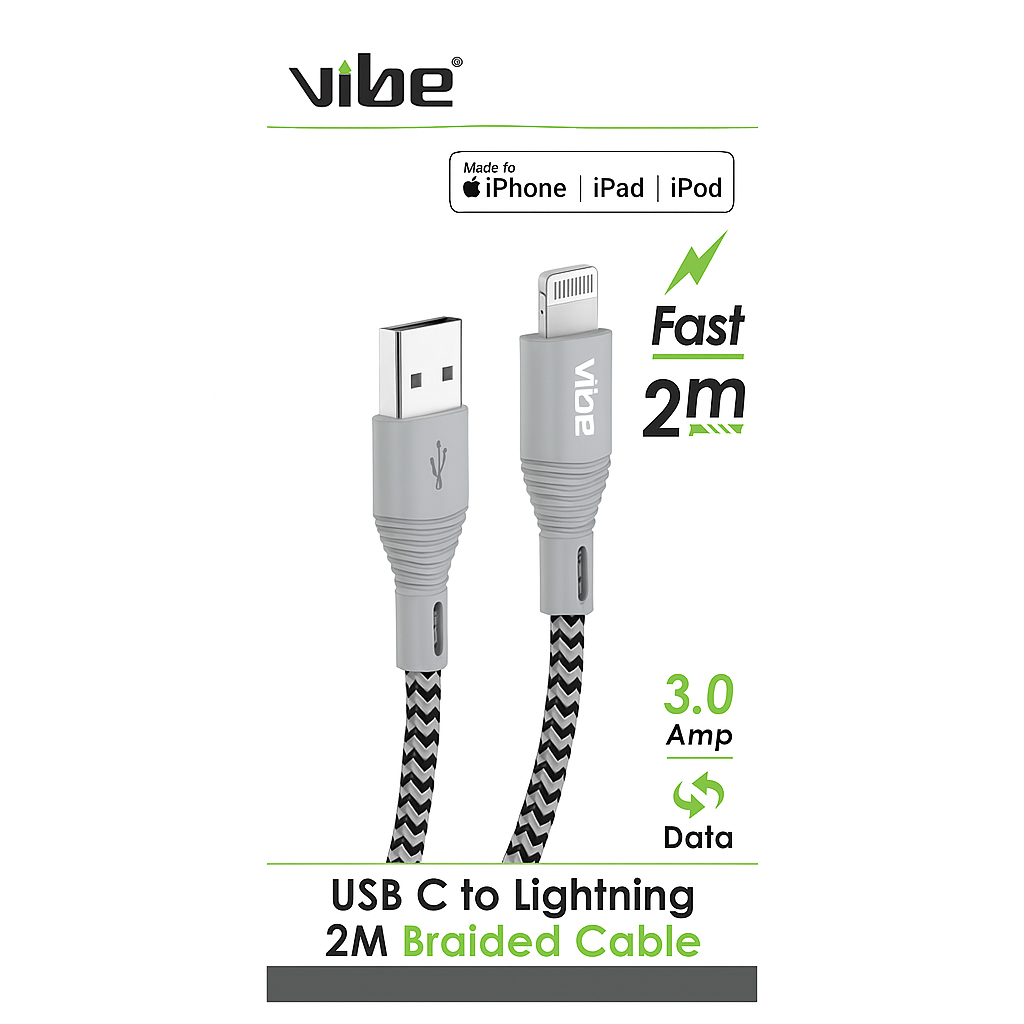 4602 MFI USBC TO LIGHTNING CABLE 2M - Image 1
