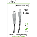 USB C TO LIGHTNING 1.2M BRAIDE