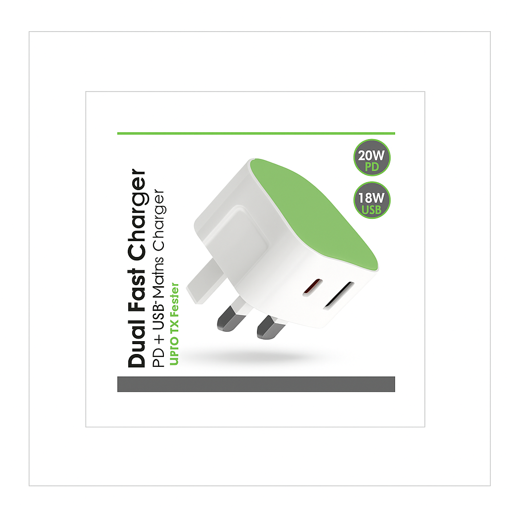 4611 M5 MAINS DUAL FAST CHARGER - Image 1