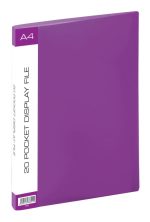 BRIGHT A4 20POCK DISPLAY FILE - Image 4