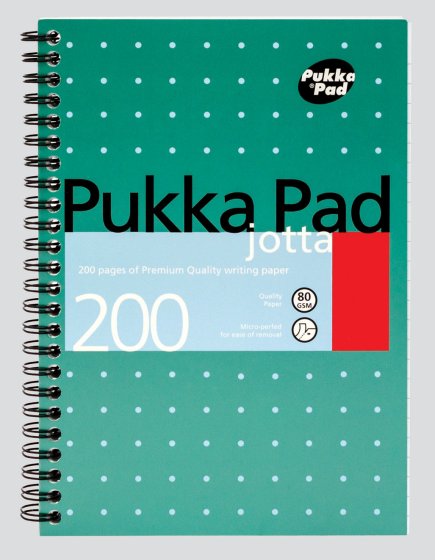 4947478-4210024-2-3-560 A5 METALLIC JOTTA NOTEPAD - Image 1