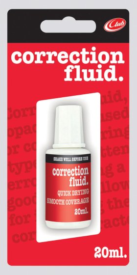 510 CORRECTION FLUID WHITE 20ML - Image 1