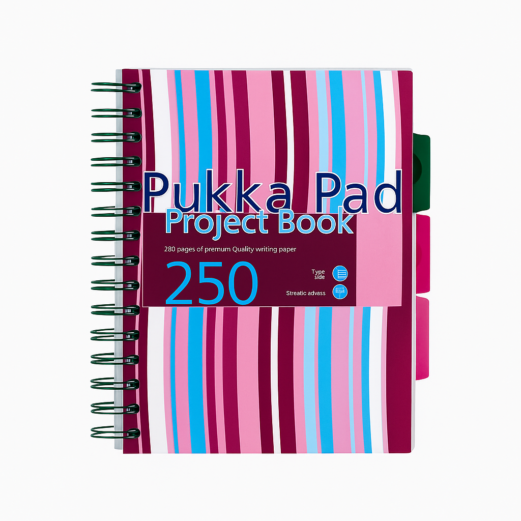 5f02a166-d7d3-4427-a809-c0c3f0adf017 PUKKA PAD A5 PROJECT BOOK - Image 1