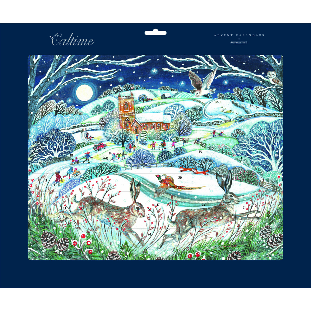 606588 WINTER NIGHT ADVENT CALENDAR - Image 1