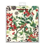 WINTER FLOWERS MEDIUM BAG