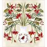 FESTIVE FLOWERS CHRISTMAS CARD