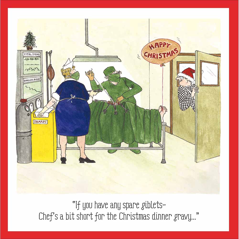 626876 CHRISTMAS GRAVY CHRISTMAS CARD - Image 1