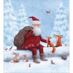 FATHER CHRISTMAS AND FRIENDS CARD