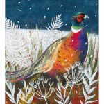 FESTIVE PHEASANT CHRISTMAS CARD