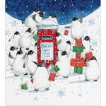 PENGUIN POST CHRISTMAS CARD