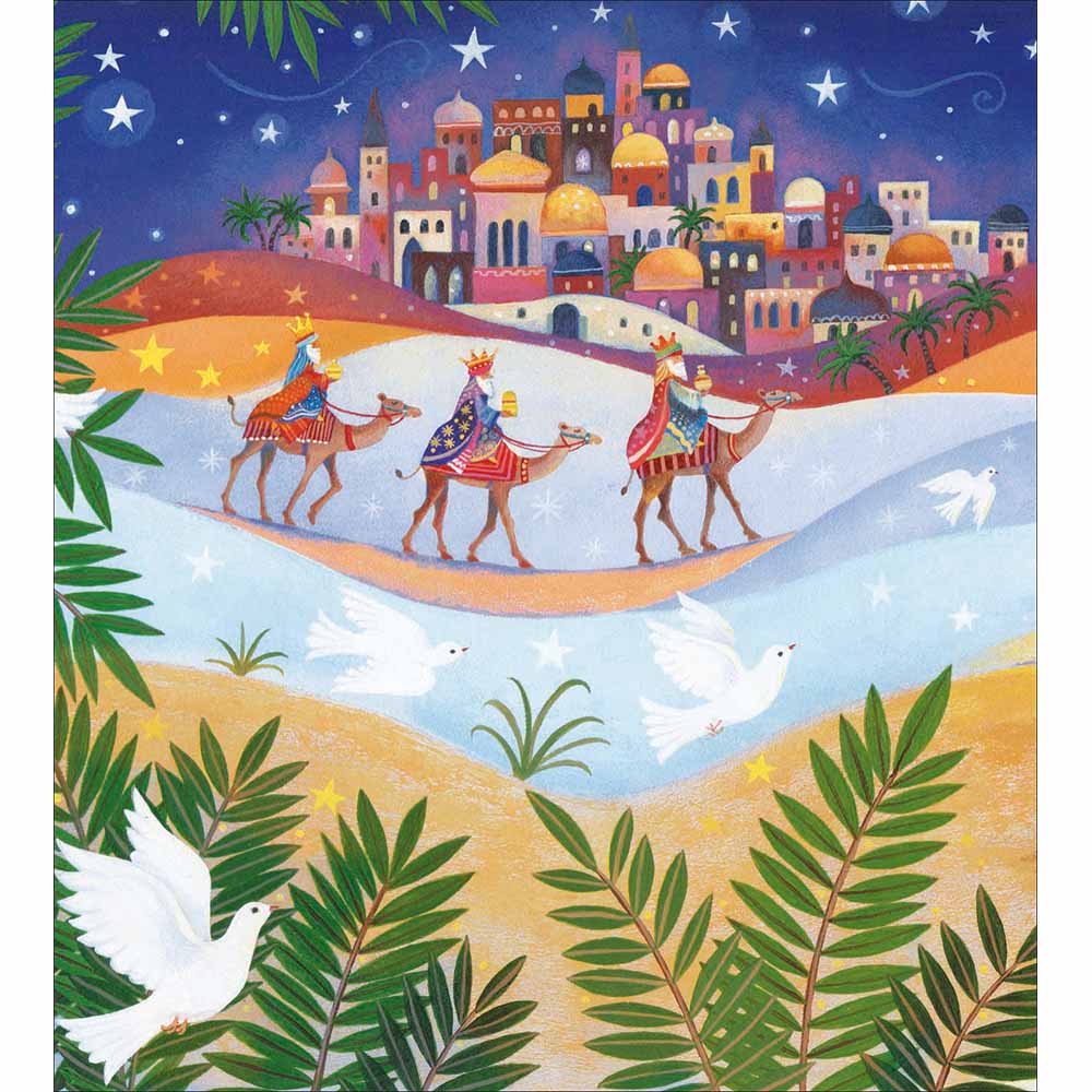 627149 THE THREE WISE MEN CHRISTMAS CARD - Image 1