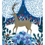 REINDEER CHEER CHRISTMAS CARD