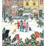 CHEERFUL CAROLERS CHRISTMAS CARD