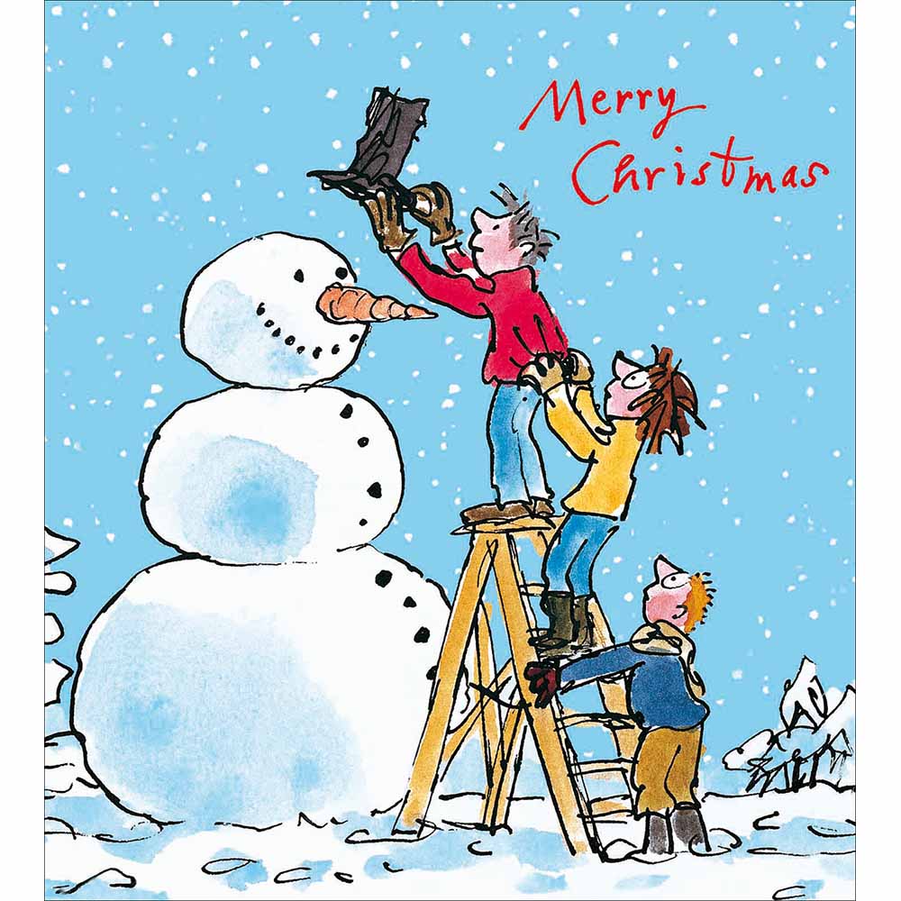 627446 FROSTY AND FRIENDS CHRISTMAS CARD - Image 1