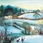 WINTER'S WALK CHRISTMAS CARD