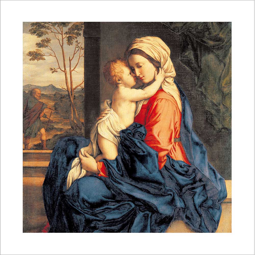627484 MADONNA AND CHILD CHRISTMAS CARD - Image 1
