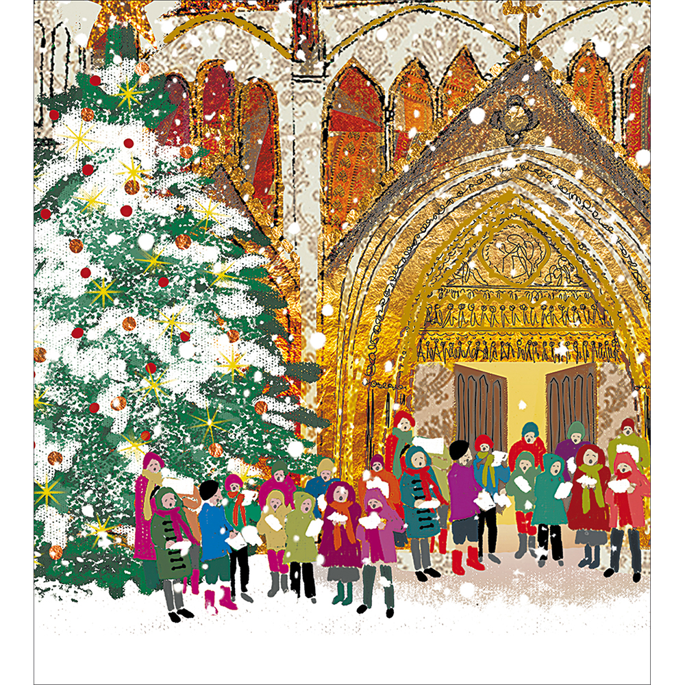 627781 A CHRISTMAS CAROL CHRISTMAS CARD - Image 1