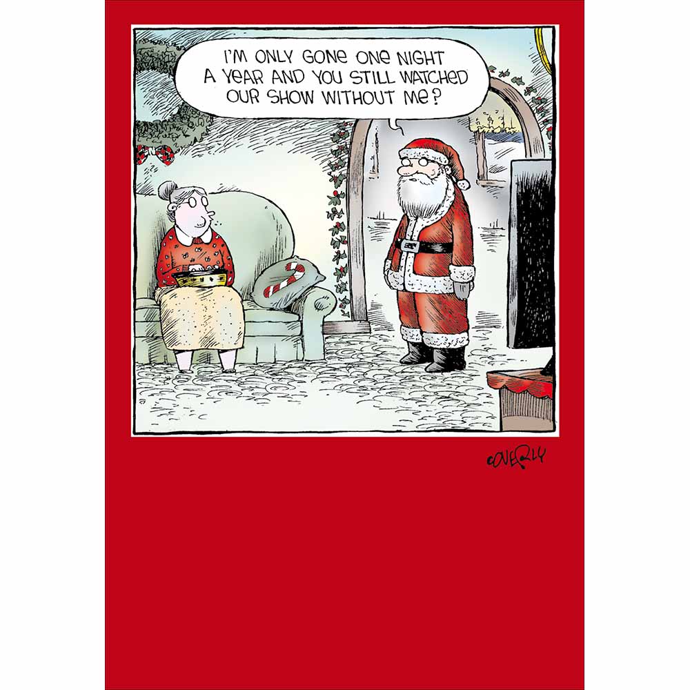 628047 CHRISTMAS BETRAYAL CHRISTMAS CARD - Image 1