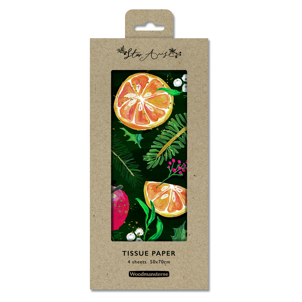 636929 STAR ANISE TISSUE PAPER - Image 1