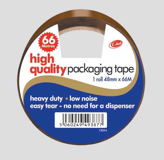 698 QUALITY PARCEL TAPE 48MM X 66M - Image 1