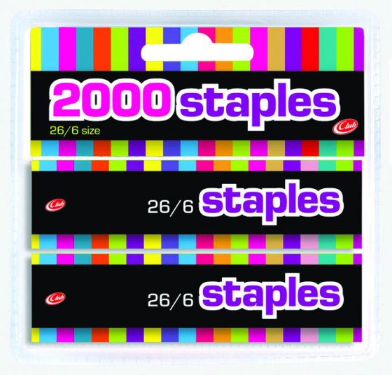 865 STAPLES 2000 TRANSLUCENT CLUB - Image 1