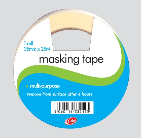 871 MASKING TAPE 35MM X 25M - Image 1
