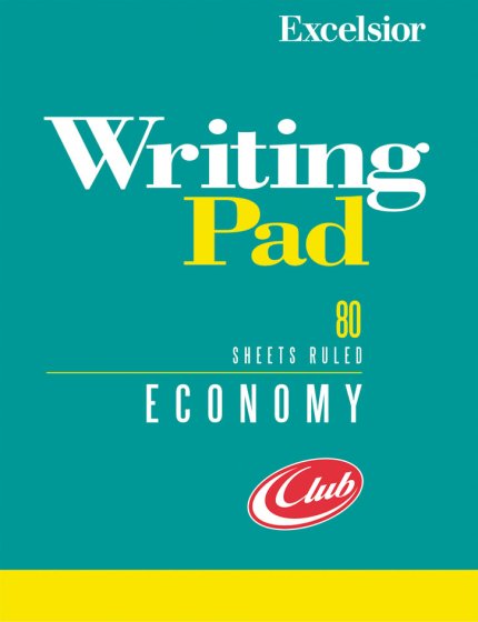 914 CLUB ECONOMY WRITING PAD 80 SHEETS - Image 1