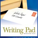 PADS LBOX MED WHITE 100LVS