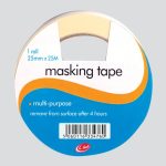 TAPE MASKING 25MM X 25M