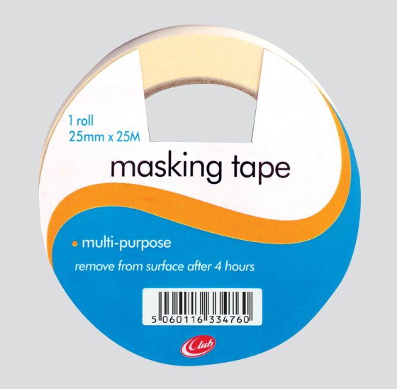 948 TAPE MASKING 25MM X 25M - Image 1