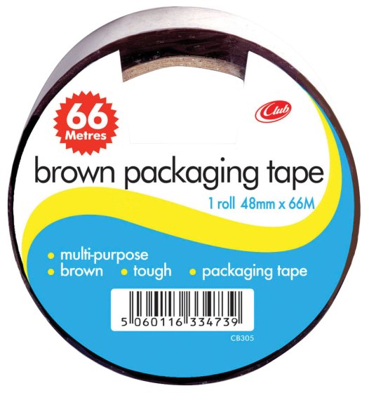 955 PARCEL TAPE BUFF 48MM X 66MTR - Image 1