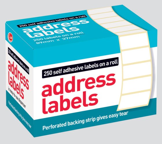 ADDRESS ON ROLL LABELS S/A ADDRESS ON ROLL - Image 1