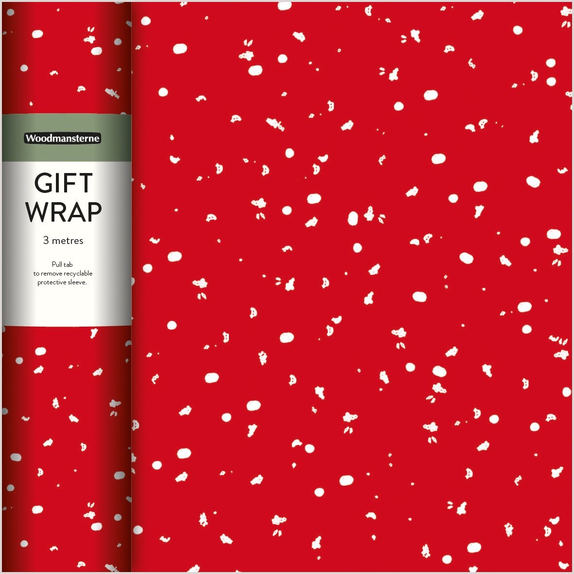 CC1 RED AND WHITE ROLL WRAP 3M - Image 1