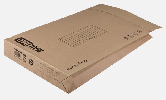 SH00312 MAIL BAG ECO KRAFT MEDIUM GUSS MAIL BAG ECO KRAFT MEDIUM GUSS - Image 1