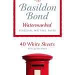 BASILDON BOND WHITE WRITING PAD (P4TO, 40 SHEETS)