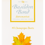 BASILDON BOND NO. 2 CHAMPAGNE WRITING PAD