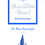 BASILDON BOND SIZE 2 BLUE ENVELOPES