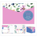 WILD BLOOM STICKY NOTE SET