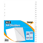 DIVIDERS A4 A–Z INDEX POLY