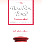 BASILDON BOND SIZE 2 WHITE WRITING PAD