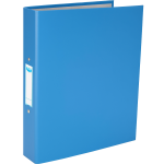 RING BINDER A4 LINEN BLUE