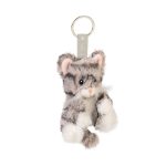 'ESMERALDA' CAT PLUSH KEYRING