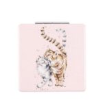 'FELINE GOOD' CAT COMPACT MIRROR