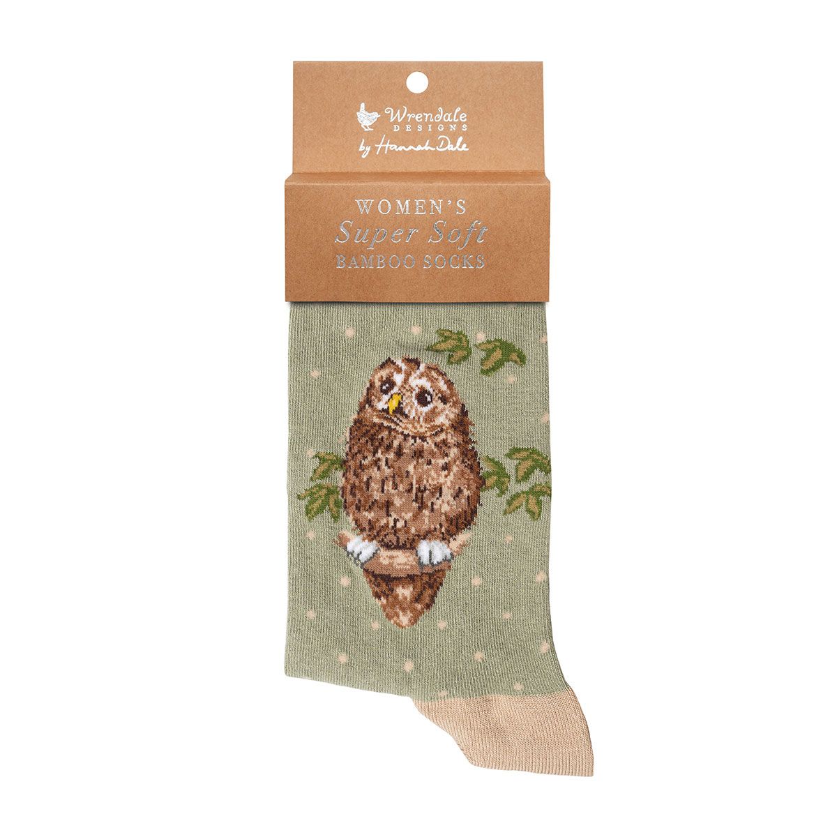 sock026 'TREETOPS' OWL SOCKS - Image 1