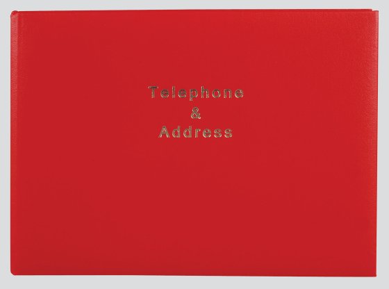01 TELEPHONE AND ADDRESS BOOK - Image 1