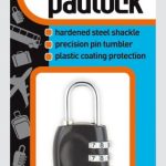 COMBINATION PADLOCK WITH SECURITY DIALS