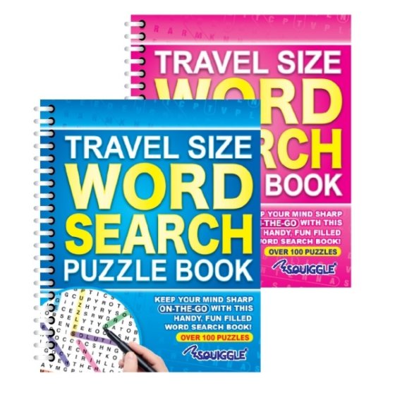 07 TRAVEL SIZE WORD SEARCH PUZZLE BOOK - Image 1