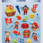 CRYSTAL STICKERS PIRATES