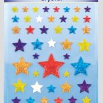 CRYSTAL STICKERS STARS