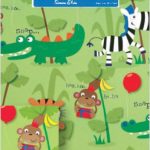 GIFT WRAP – JUNGLE (2 SHEETS + 2 TAGS)